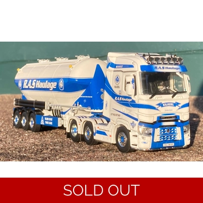 FULL PRICE WSI TRUCK 1.50 R.A.S Haulage Renault T High and Cement Tanker Q4 2025 title=